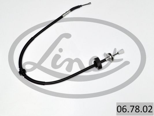 LINEX Żażné lanko prevádzkovej brzdy 06.78.02 Lanko ručnej brzdy LINEX BMW Rad 6 06.78.02