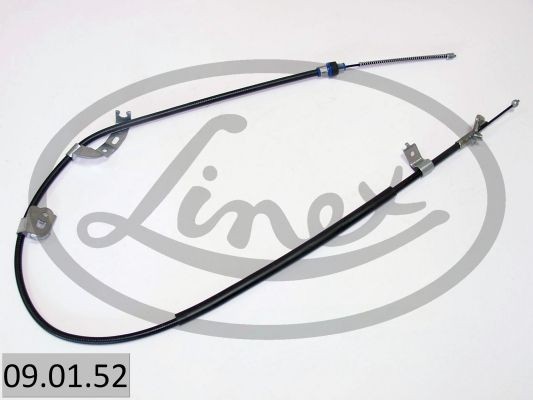 LINEX Vaijeri, käyttöjarru 09.01.52 09.01.52 LINEX Käsijarruvaijeri Citroën C4 hinta