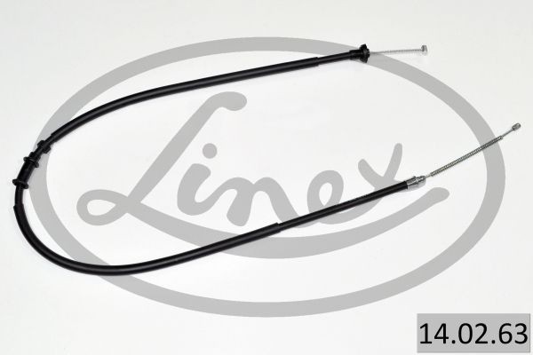 LINEX Żażné lanko prevádzkovej brzdy 14.02.63 LINEX 14.02.63 Lanko ručnej brzdy Fiat Panda 312 lacné
