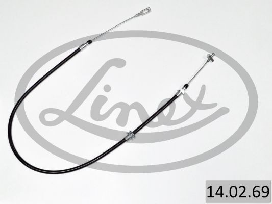 LINEX Kabel, arbejdsbremse 14.02.69 LINEX 14.02.69 Iveco Daily 4 Håndbremsekabel pris