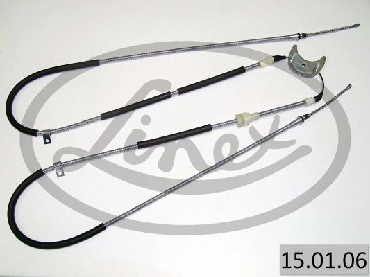 LINEX Tross, pidur 15.01.06 LINEX 15.01.06 Käsijarru vaijeri Ford Fiesta Mk3 originaal hind