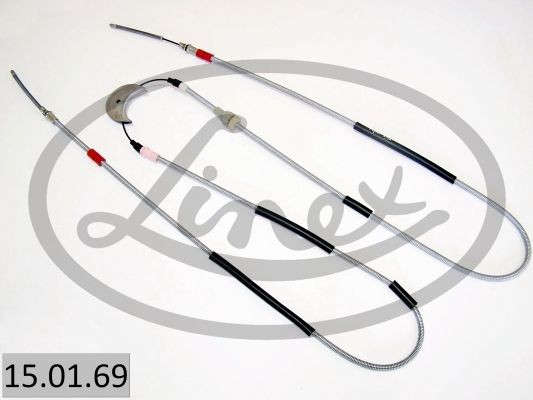 LINEX Vaijeri, käyttöjarru 15.01.69 Ford AVL Jarruvaijeri 15.01.69 LINEX