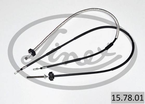 LINEX Cable, service brake 15.78.01 PORSCHE 968 LINEX handbrake cable 157801