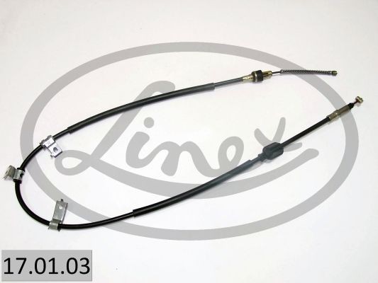 LINEX Żażné lanko prevádzkovej brzdy 17.01.03 Lanko ručnej brzdy LINEX Honda ODYSSEY 17.01.03