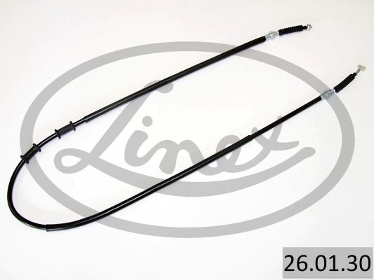 LINEX Żażné lanko prevádzkovej brzdy 26.01.30 LINEX 26.01.30 originálne Lanko ručnej brzdy Mazda 626 IV cena