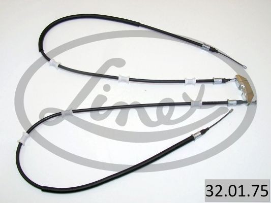 LINEX Kabel, arbejdsbremse 32.01.75 Bremsekabel Opel 31_ 32.01.75 LINEX