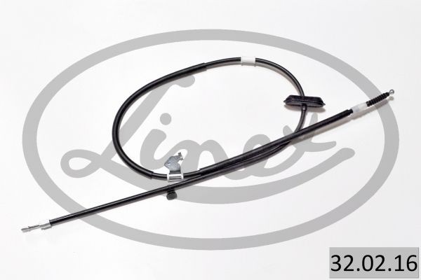 LINEX Kabel, arbejdsbremse 32.02.16 LINEX 32.02.16 Zafira C Tourer (P12) Håndbremsekabel pris