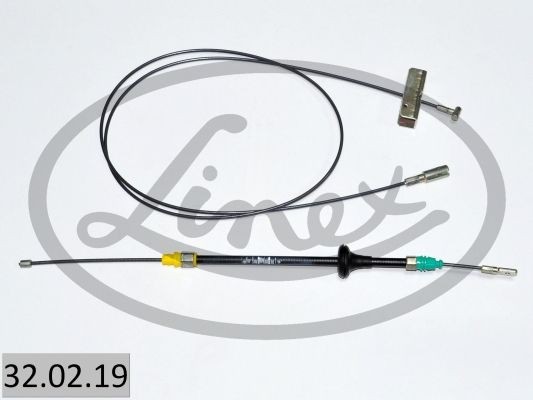 LINEX Vajer, driftsbroms 32.02.19 Handbromswire Opel J7 32.02.19 LINEX
