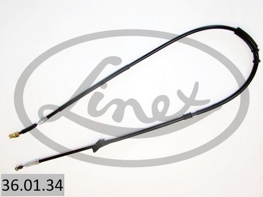 LINEX Cabo de aço, travão de serviço 36.01.34 preço Cabo do freio de mão MG 36.01.34 LINEX