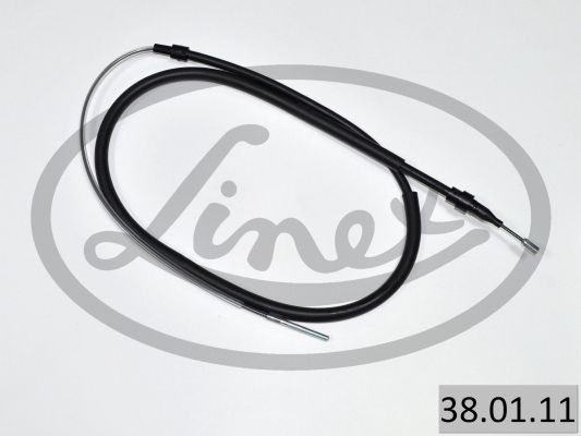 LINEX Cavo comando, Freno servizio 38.01.11 Filo freno a mano Seat 6K1, 6K2 38.01.11 LINEX