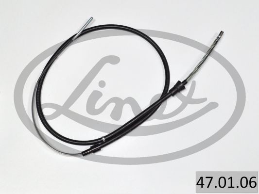 Tautrekk, driftsbremse LINEX 47.01.06 LINEX 47.01.06 Håndbremsekabel Volkswagen POLO 1999