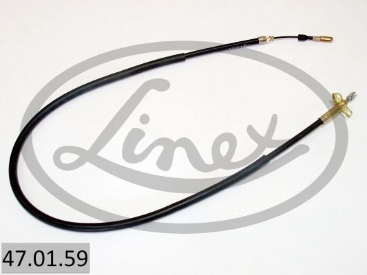 LINEX Żażné lanko prevádzkovej brzdy 47.01.59 Lanko ručnej brzdy Volkswagen 2DB, 2DE, 2DK 47.01.59 LINEX