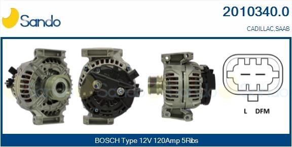 SANDO Alternador 2010340.0 Motor de arranque alternador SANDO 96 2010340.0 baratos