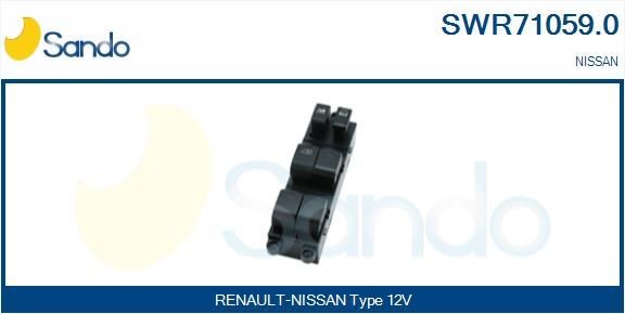 SANDO Spínač elektrického otvárania okien SWR71059.0 Vypinac na stahovanie okien SANDO CABSTAR E SWR71059.0 lacné