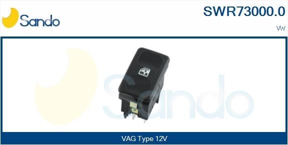 SANDO Interruttore, Alzacristallo SWR73000.0 SWR73000.0 Pulsantiera alzacristalli SANDO Volkswagen POLO costo
