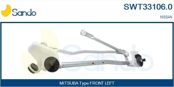 SANDO Torkarmekanism SWT33106.0 SWT33106.0 SANDO torkarlänkage NISSAN MICRA