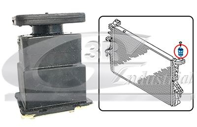 3RG Supporto, Radiatore 85780 85780 Parti fissaggio radiatore 3RG LAND ROVER DEFENDER costo