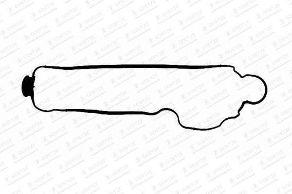 GOETZE Tihend, sisselaskekollektor 31-026457-00 Sisselaskekollektori tihend GOETZE Mercedes-Benz /8 31-026457-00