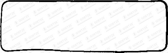 GOETZE Tetning, topplokkdeksel 50-026305-00 Ventildekselpakning GOETZE 460 L 50-026305-00 billige