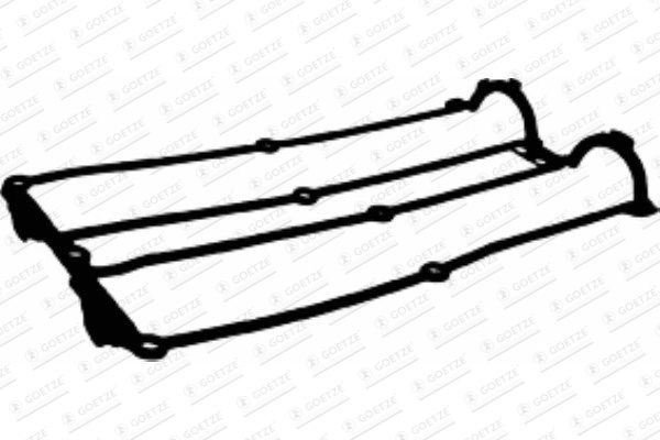 GOETZE Kleppendekselpakking 50-029581-00 Ford SIERRA Kleppendeksel, pakking GOETZE 50-029581-00