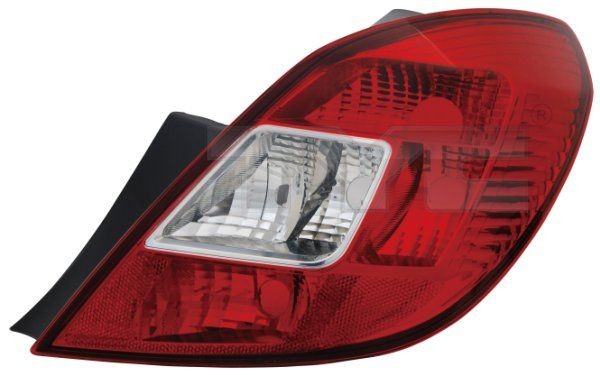 Farolim TYC 11-11431-01-2 TYC 11-11431-01-2 Luzes traseiras OPEL CORSA 2009