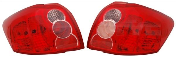 Achterlicht TYC 11-11447-01-2 TYC 11-11447-01-2 Achterlampen TOYOTA AURIS 2011