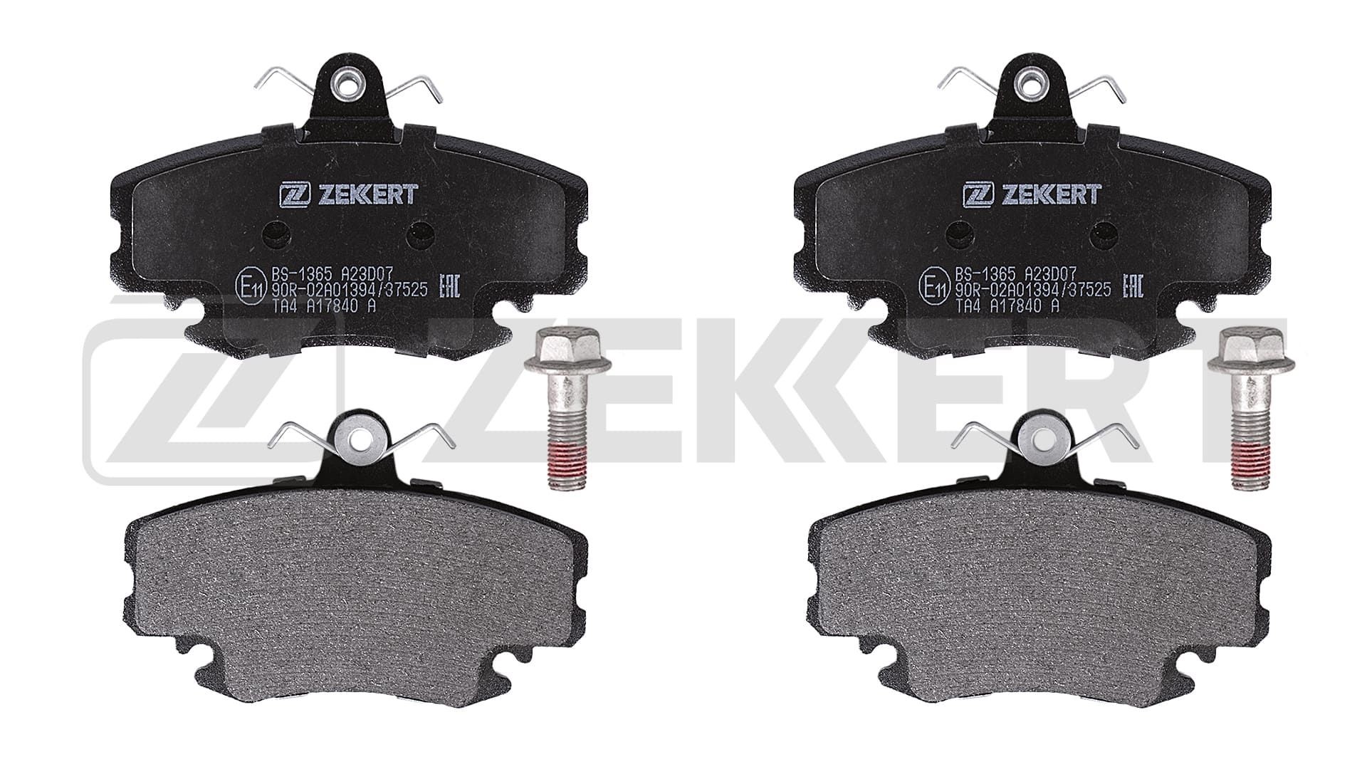 ZEKKERT Piduriklotsid BS-1365 Piduriklotsid ZEKKERT Peugeot 301 BS-1365