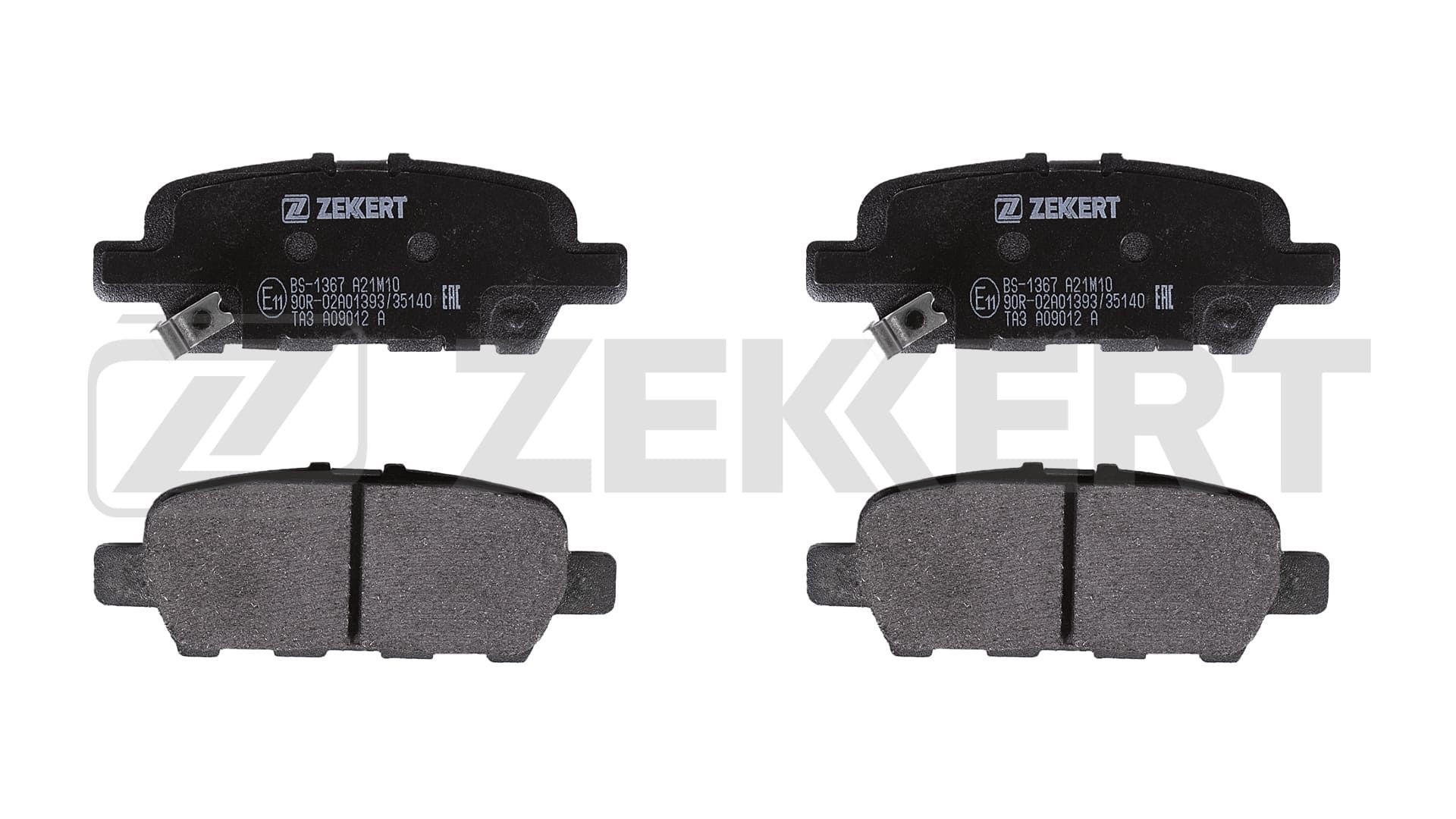 ZEKKERT Bromsbelägg BS-1367 BS-1367 ZEKKERT belägg NISSAN PATROL