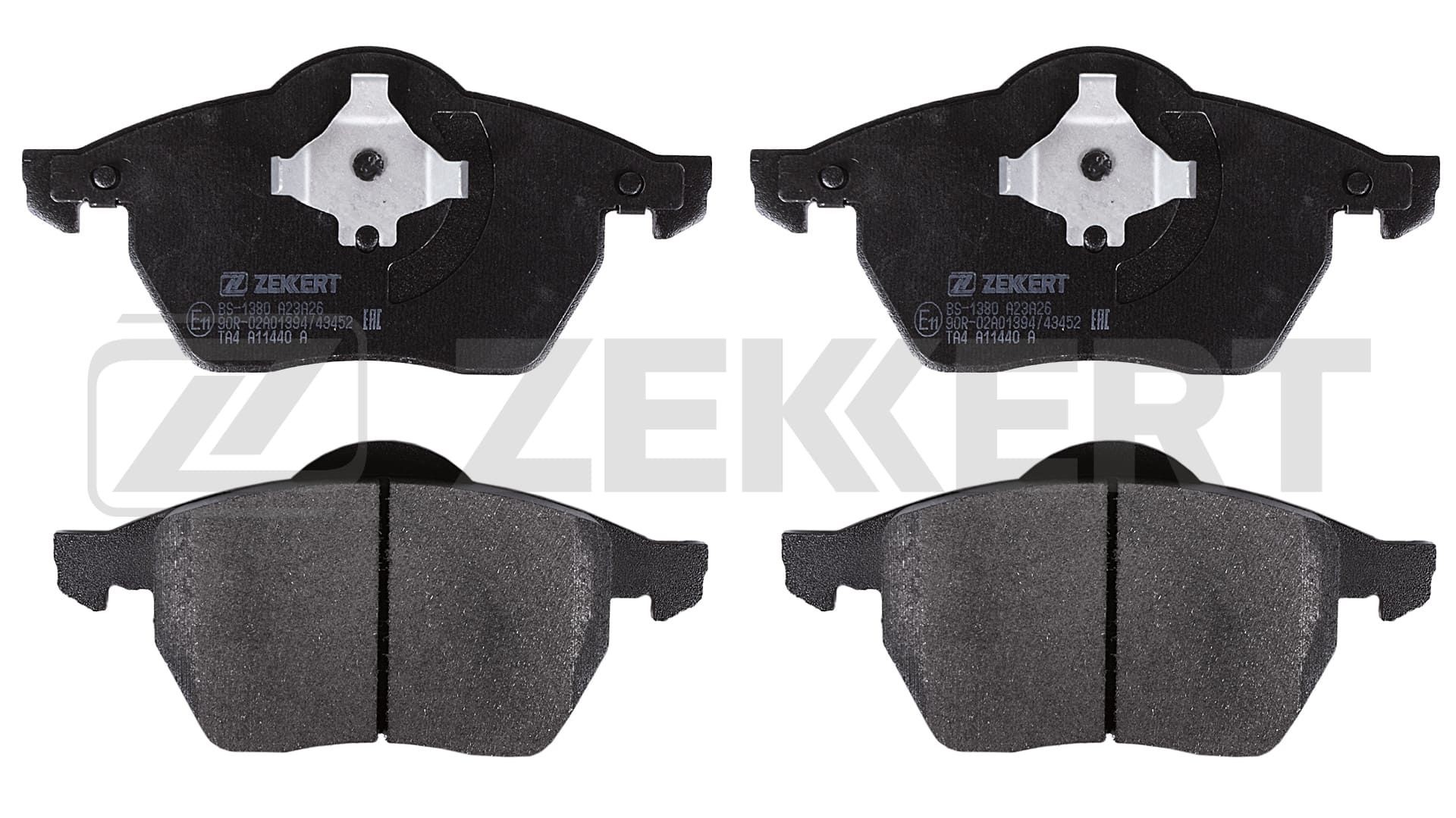 ZEKKERT Bromsbelägg BS-1380 BS-1380 ZEKKERT belägg SKODA RAPID