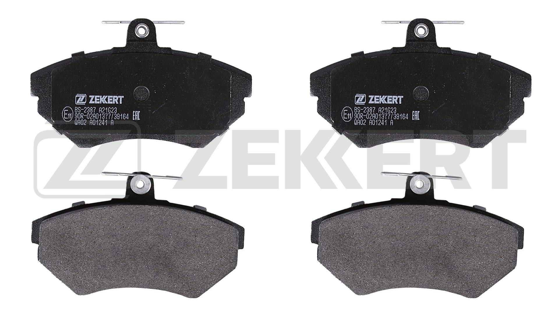 ZEKKERT Τακάκια φρένων BS-2387 Τακάκια AUDI ZEKKERT BS-2387