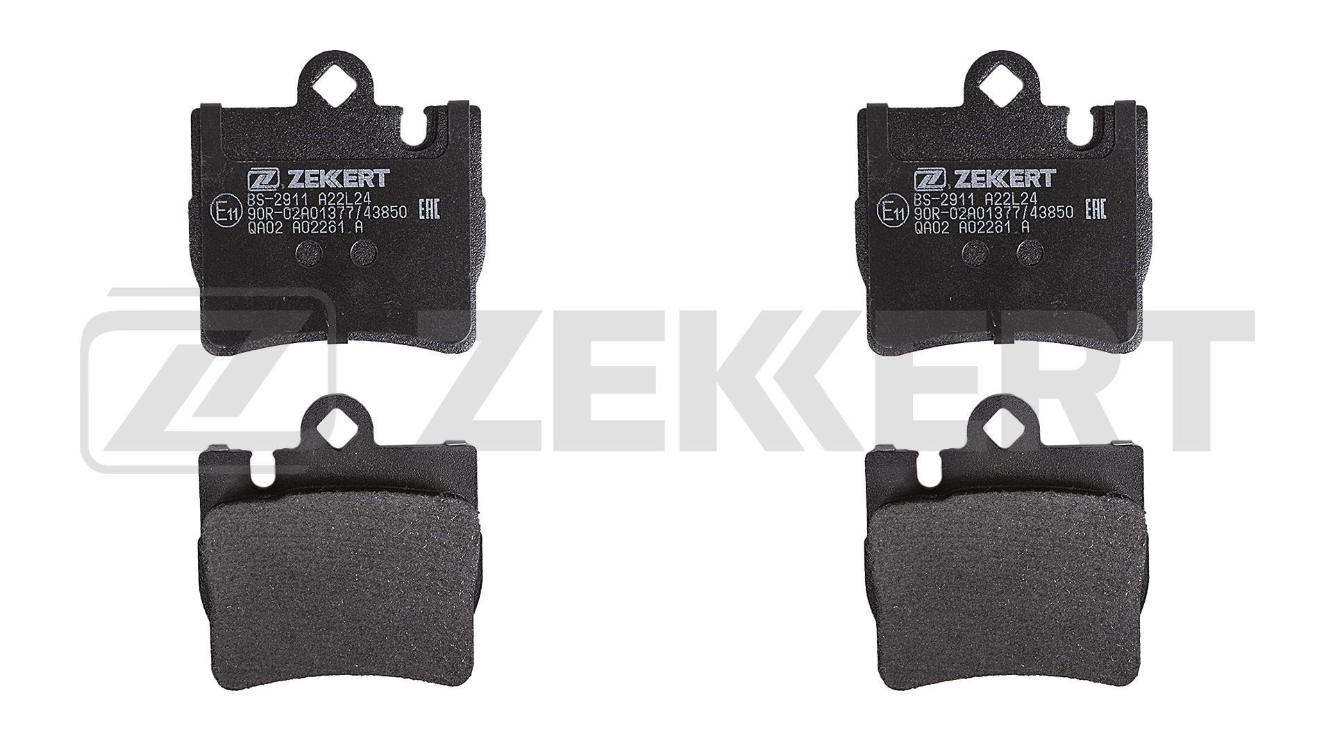 ZEKKERT Remblokken BS-2911 Remblokken MERCEDES-BENZ ZEKKERT BS-2911