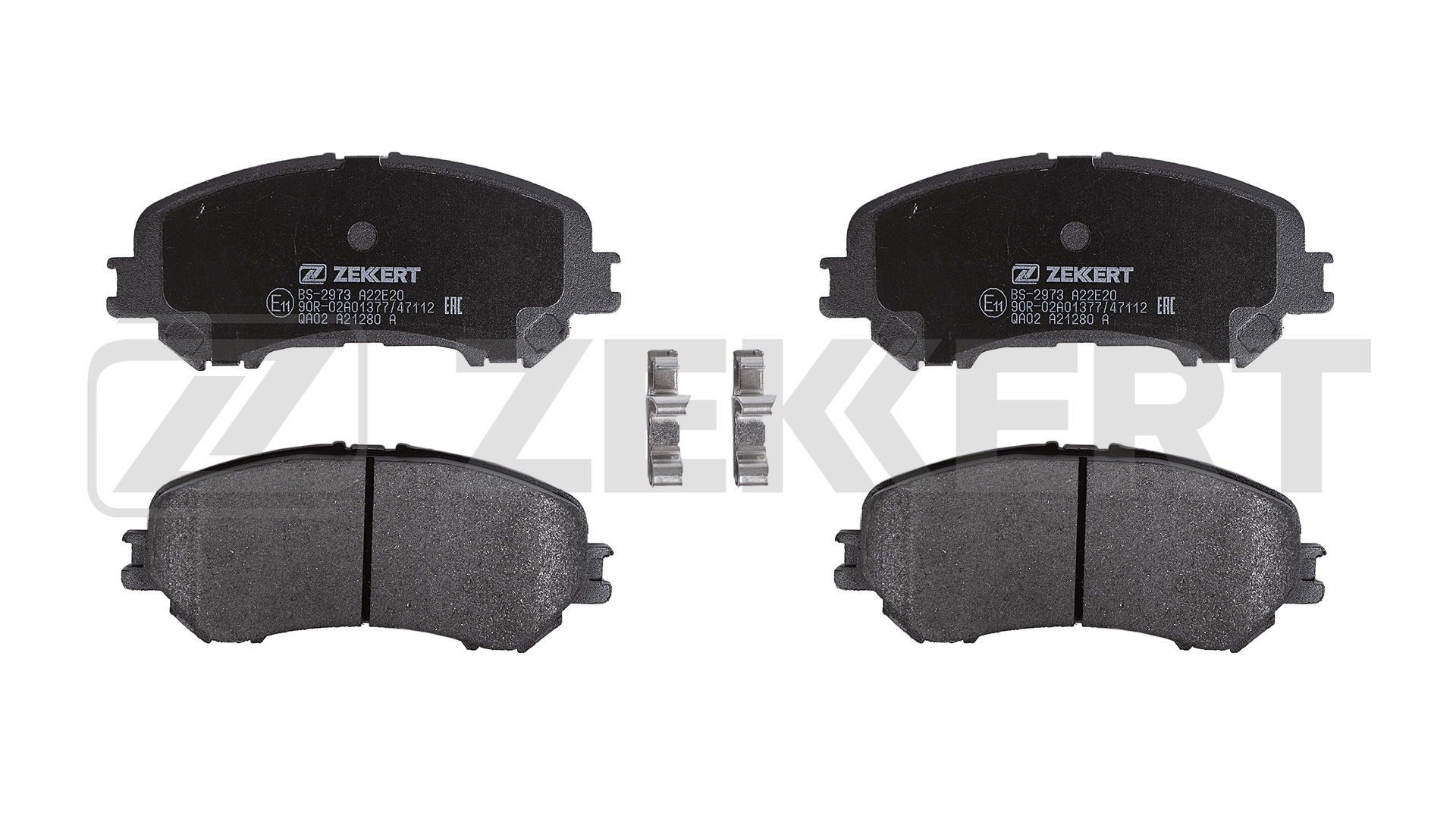 ZEKKERT Bromsbelägg BS-2973 BS-2973 ZEKKERT bromskloss NISSAN PATROL