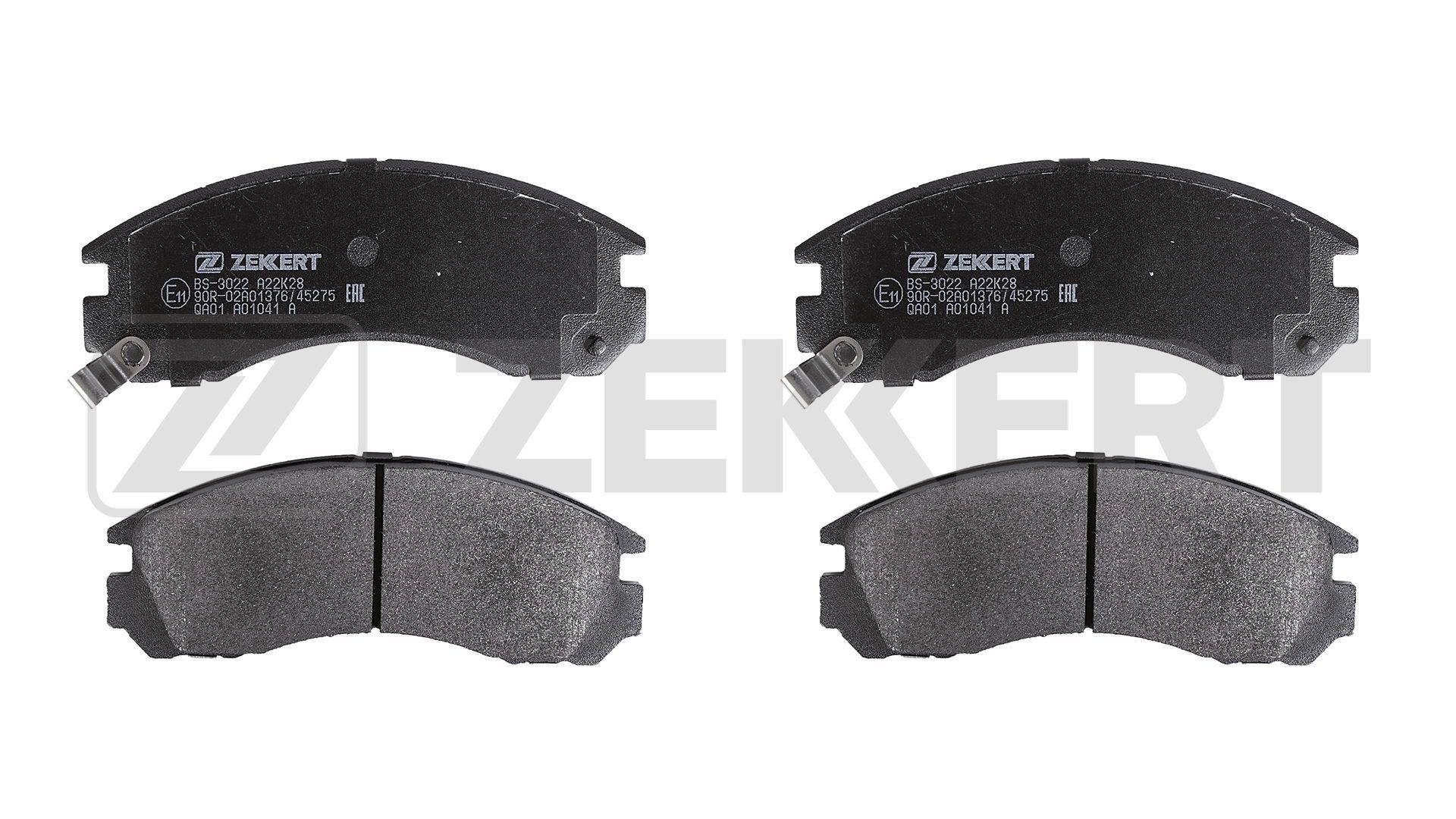 ZEKKERT Bremseklodser BS-3022 Klodser ZEKKERT 309 BS-3022 billig