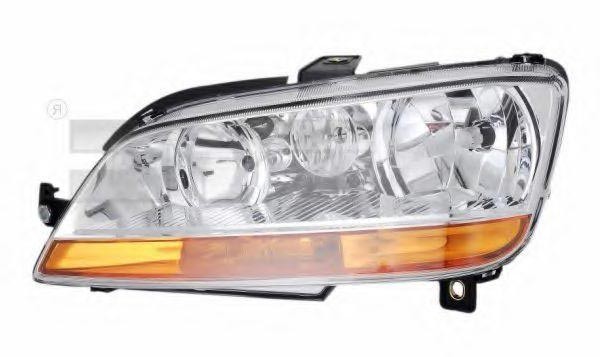 Koplamp TYC 20-0456-15-2 TYC 20-0456-15-2 Koplampen FIAT IDEA 2020