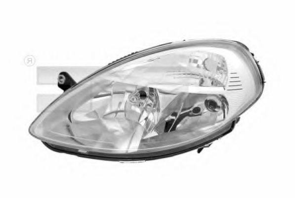 TYC Scheinwerfer 20-0508-05-2 20-0508-05-2 Hauptscheinwerfer LANCIA MUSA TYC kaufen