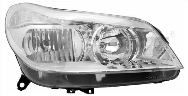 Projecteur principal TYC 20-0623-05-2 TYC 20-0623-05-2: Optique Citroen C5 2004