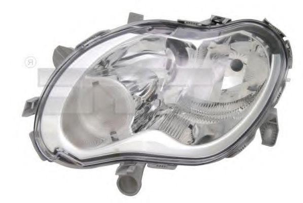 TYC Frontlykter 20-12306-05-2 TYC 20-12306-05-2 Frontlykter SMART City-Coupe (450) 0.7 (450.331, 450.336) 45 hk 2004