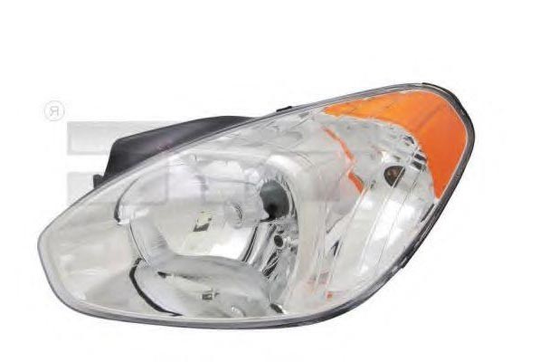 TYC Priekšējie lukturi 20-12590-35-2 TYC 20-12590-35-2 Priekšējie lukturi HYUNDAI Accent III Sedan (MC) 1.5 102 ZS 2009
