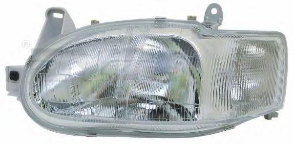 TYC Frontlykter 20-5036-08-2 Frontlys Ford GAL, AFL 20-5036-08-2 TYC