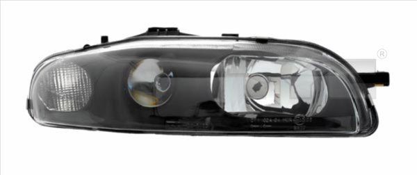 Headlight TYC 20-5433-35-2 TYC 20-5433-35-2 2004 Fiat MAREA headlight replacement
