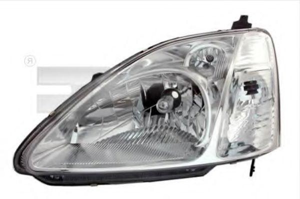 TYC Priekšējie lukturi 20-6252-05-2 TYC 20-6252-05-2 Priekšējie lukturi