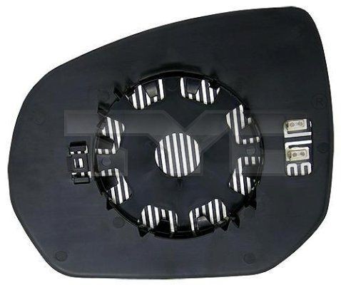TYC Spoguļstikls, Ārējais atpakaļskata spogulis 305-0125-1 TYC 305-0125-1 Spoguļstikls Peugeot 5008 lēti