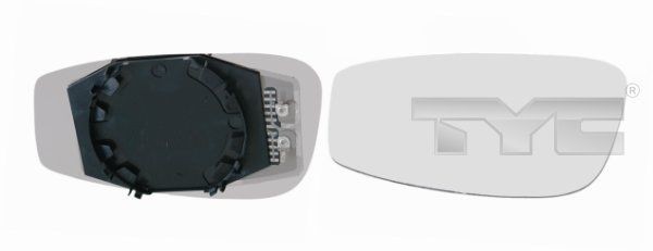 Sklo vonkajżieho zrkadla TYC 309-0054-1 TYC 309-0054-1: Spätné zrkadlo Fiat IDEA 2008