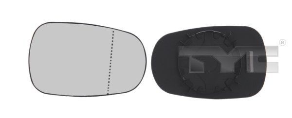 TYC Vidro de espelho, espelho retrovisor exterior 324-0008-1 TYC 324-0008-1 Espelho retrovisor lateral 1309 Pick-up preço