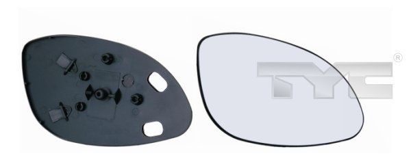 TYC Backspegelglas 325-0042-1 TYC 325-0042-1 Backspegel Opel Vectra B Kombi vänster och höger