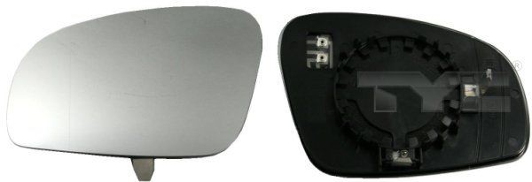 Spejlglas, udvendig spejl TYC 332-0035-1 TYC 332-0035-1 Glas til sidespejl SKODA ROOMSTER 2011