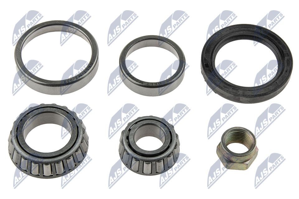 NTY Kit cuscinetto ruota KLT-MZ-039 NTY KLT-MZ-039 costo Mozzo ruota KIA Pride Station Wagon (DA) originale
