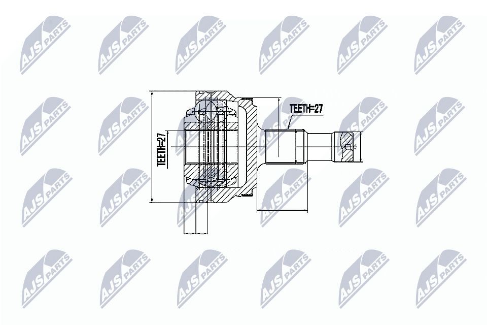 Drivledd NTY NPZ-ME-017 NTY NPZ-ME-017 Drivledd Mercedes-Benz E-Klasse 2012