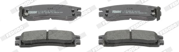 FERODO Kit pastiglie freni FDB1264 FERODO FDB1264 Pastiglie dei freni Grand Prix 6 Sedan prezzo