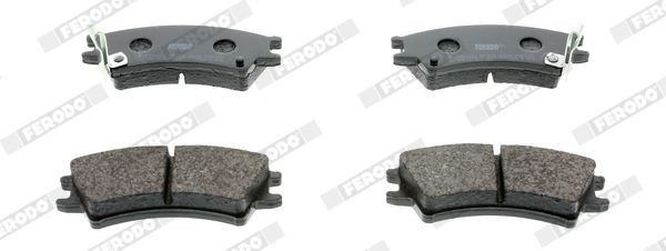 Brzdové doštičky/platničky FERODO FDB1326 FERODO PREMIER ECO FRICTION FDB1326 Brzdové doštičky predné a zadné Hyundai ATOS 2021